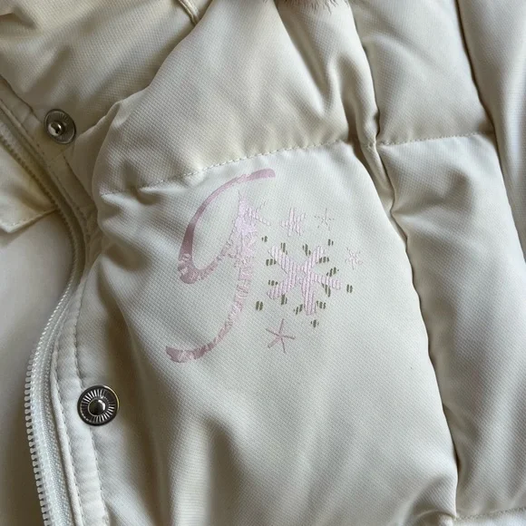 Giordano Long Puffer with Detachable hoodie and Fur trim- Medium - Picture 3 of 15